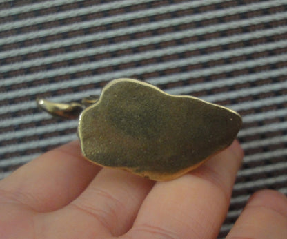 Solid Brass Monkey Riding Horse Figurine - Handcrafted Rustic for Home & Office Decor