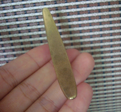 Solid Brass Chopsticks Holder Pen Rest Stand Vintage Style Simple Arc Shape