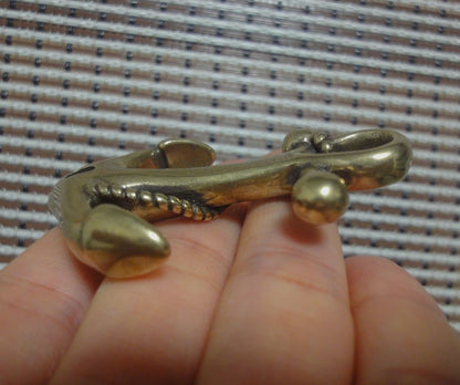 Solid Brass Ship Anchor Charm Pendant for Keychaings and Bags Decor