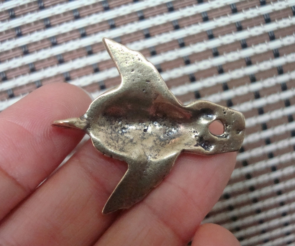 Solid Brass Roc Ancient Bird Figurine Pendant Vintage Style Statue