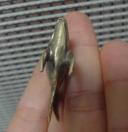 Vintage Brass Graceful Angelfish Figurine Ornament Special Gifts for Yourself