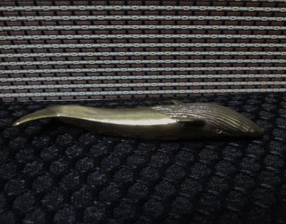 Solid Brass Sea Animal Blue Whale Statue for Home Garden Decoration