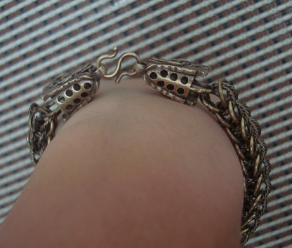 Retro Dragon Head Chain Men Bracelet - Gothic Punk Style - Unique Gift for Him