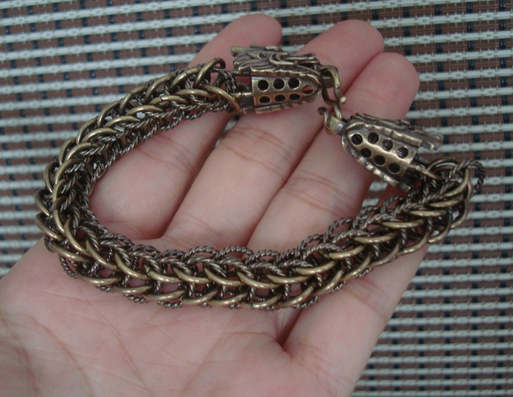 Retro Dragon Head Chain Men Bracelet - Gothic Punk Style - Unique Gift for Him