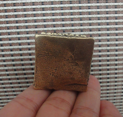 Vintage Brass Whimsical Stove Statue Incense Holder